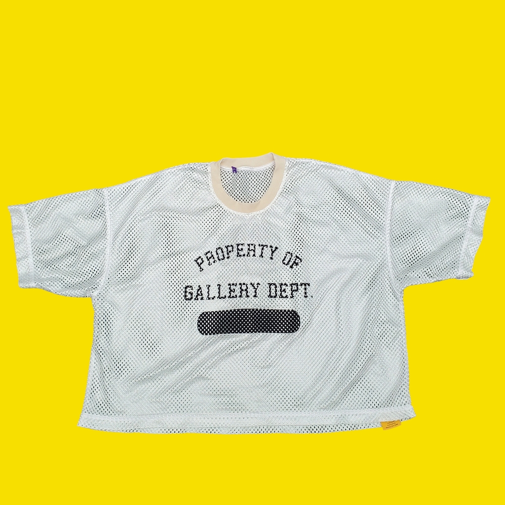 Gallery Dept White Mesh Kids Shirt